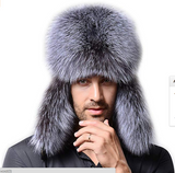 Men Winter Fur Russian Trapper Hat